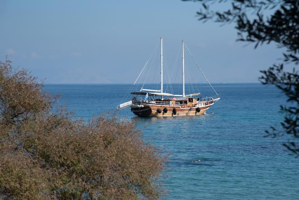 Boukari Blu Studio Boukari Beach Mpoukaris Zewnętrze zdjęcie